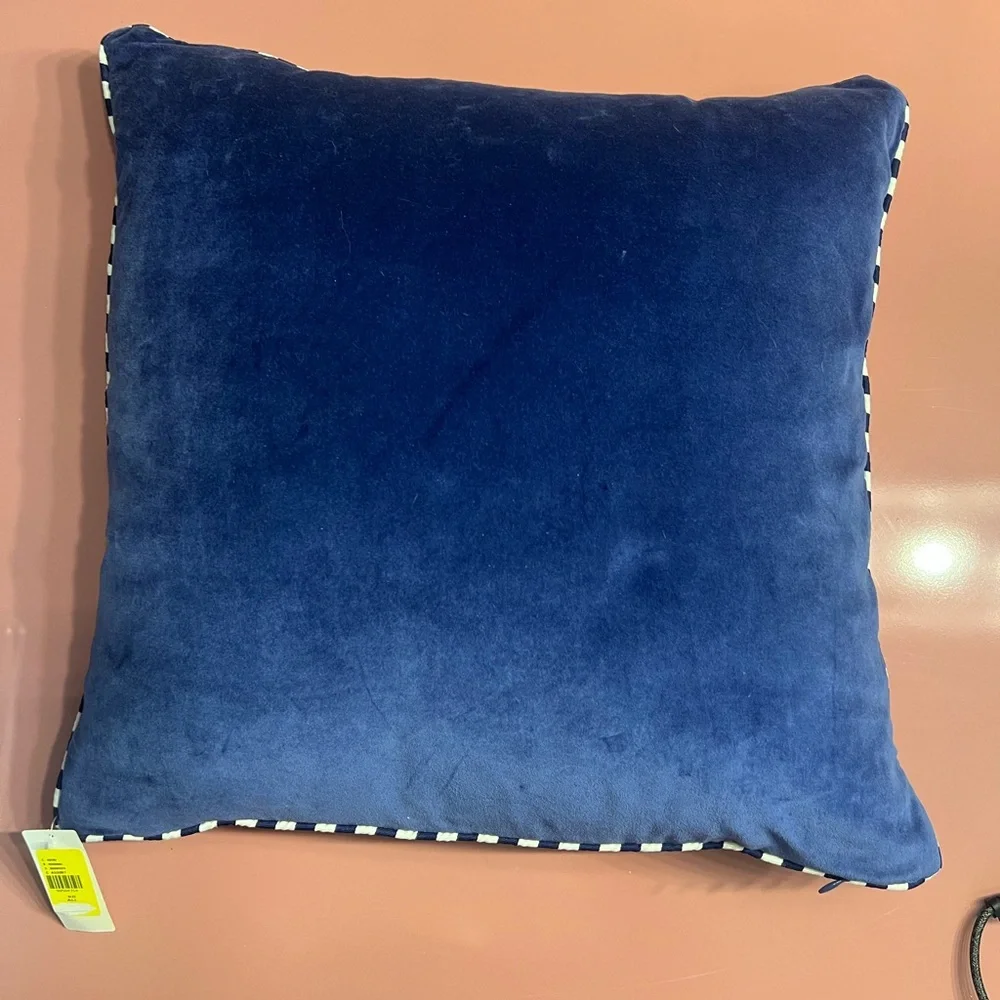 Anthropologie Olive The Holidays Pink Pillow